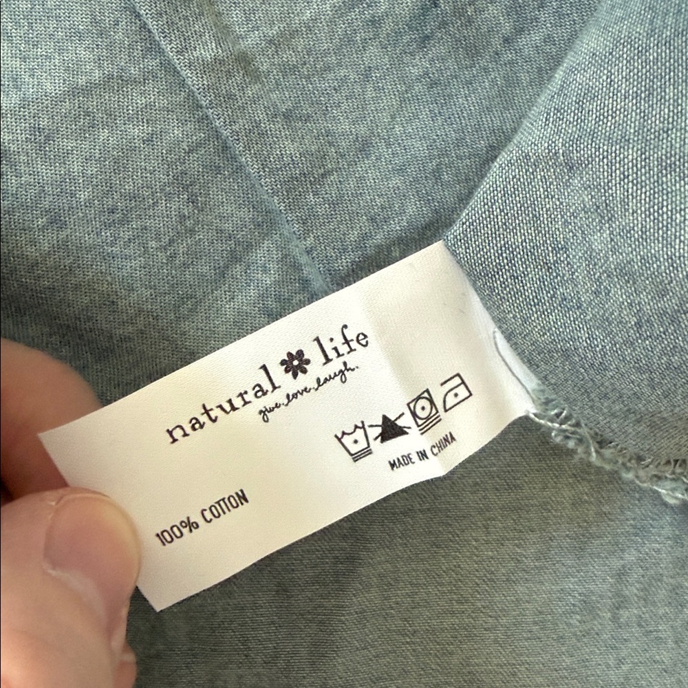 Natural Life Denim Top - Picture 8 of 9